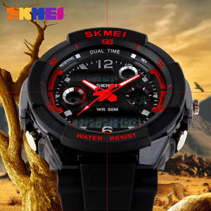 Skmei 1060 New S Shock Fashion Montres de sport pour hommes, Montre numérique Montre multifonctionnelle pour hommes