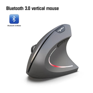 Nouveau Souris sans fil 2.4G souris de santé verticale batterie externe 6D conception ordinateur bureau avec 4 boutons et une molette