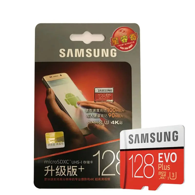 SAMSUNG EVO+ Micro SD 32G SDHC 80mb/s Grade Class10 Memory Card C10 UHS-I TF/SD Cards Trans Flash SDXC 64GB 128GB