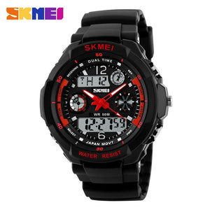 Skmei 1060 New S Shock Fashion Montres de sport pour hommes, Montre numérique Montre multifonctionnelle pour hommes