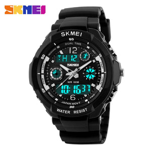 Skmei 1060 New S Shock Fashion Montres de sport pour hommes, Montre numérique Montre multifonctionnelle pour hommes