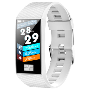 Bracelet intelligent DT58 avec moniteur de fréquence cardiaque ECG pression artérielle IP68 Fitness montre intelligente