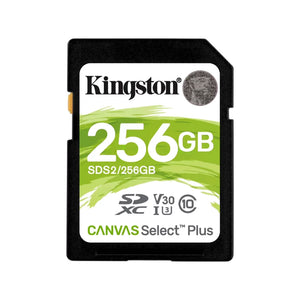 Carte mémoire SD Kingston Canvas Select Plus - 256Go