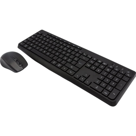 DACOMEX Pack clavier / souris KM550-W-G rechargeable, recyclé