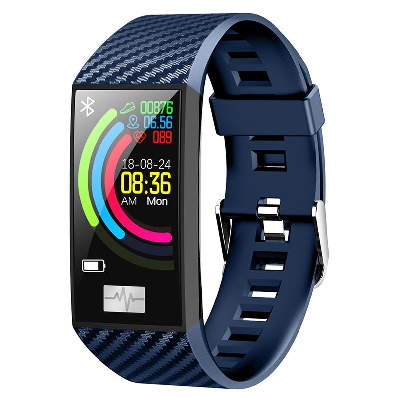 Bracelet intelligent DT58 avec moniteur de fréquence cardiaque ECG pression artérielle IP68 Fitness montre intelligente