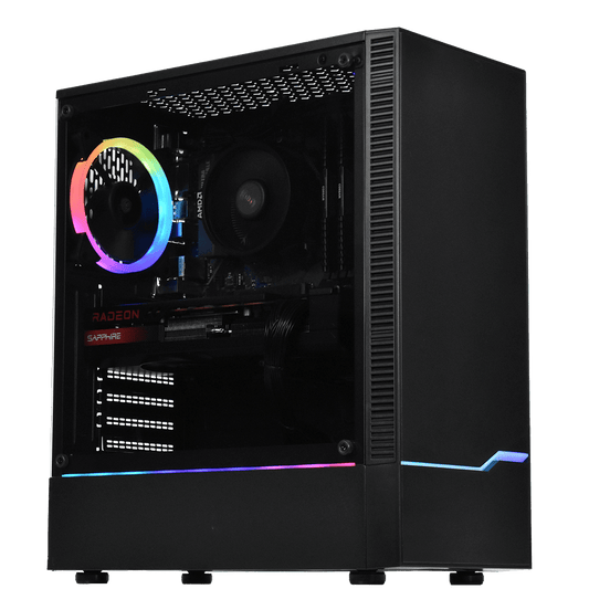 Grosbill Pro BOMBER - R5-5600X/7800XT/32Go/1To processeur Ryzen 5, carte mère Gigabyte, carte graphique Sapphire pulse radeon RX 7800 XT Gaming 16 GB