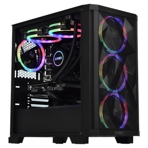 Grosbill Pro SAVAGE - Unité Centrale Gamer - Processeur Ryzen 5-5500 Carte Graphique RTX 4060 Ti 16Go 500go