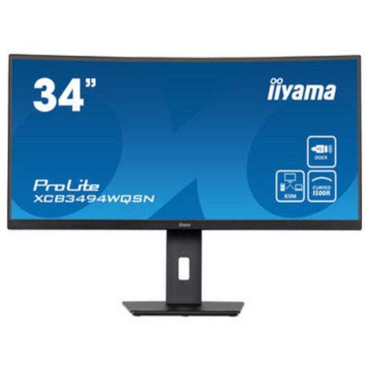 Ecran gamer pour ordinateur IIYAMA- Moniteur incurvé 34" XCB3494WQSN-B5