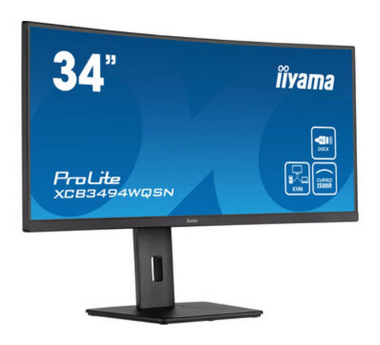 Ecran gamer pour ordinateur IIYAMA- Moniteur incurvé 34" XCB3494WQSN-B5