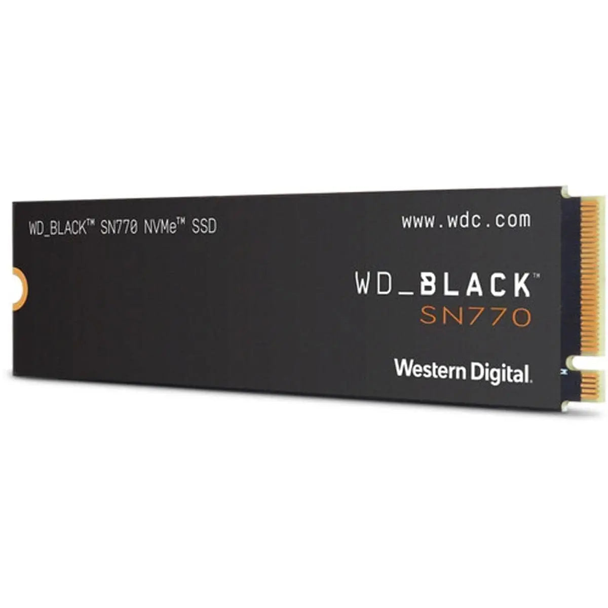 Disque SSD interne de jeu Western Digital WD SN770 NVMe 1 To - PCIe Gen4, M.2 2280, jusqu'à 5 150 Mo/s - WDS100T3X0E