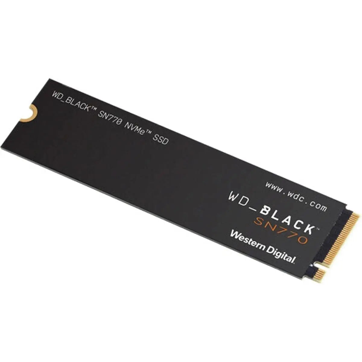 Disque SSD interne de jeu Western Digital WD SN770 NVMe 1 To - PCIe Gen4, M.2 2280, jusqu'à 5 150 Mo/s - WDS100T3X0E