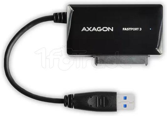 Adaptateur USB 3.0 Axagon ADSA-FP3 vers S-ATA SSDHDD avec alimentation