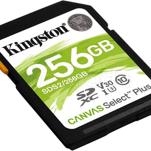 Carte mémoire SD Kingston Canvas Select Plus - 256Go