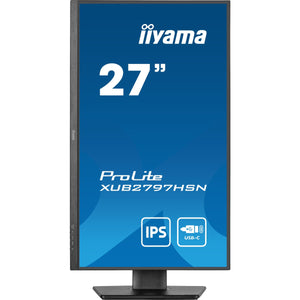 Ecran Iiyama usb-c 27 pouces PROLITE XUB2797HSN-B1 - 27