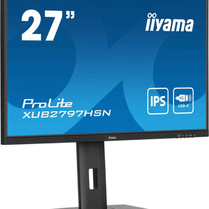 Ecran Iiyama usb-c 27 pouces PROLITE XUB2797HSN-B1 - 27