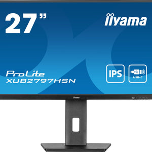 Ecran Iiyama usb-c 27 pouces PROLITE XUB2797HSN-B1 - 27