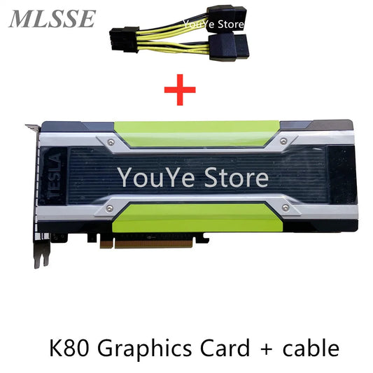 Carte graphique originale pour NVIDIA TESLA K80, 24 Go, GPU J0G95A, 796124-001, 699-22080-0200-501, livraison rapide