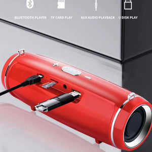 Haut-parleur Bluetooth portable étanche IPX7, haut-parleur pilier HIFI extérieur, caisson de basses stéréo, radio FM, TF, HONBox, 200W