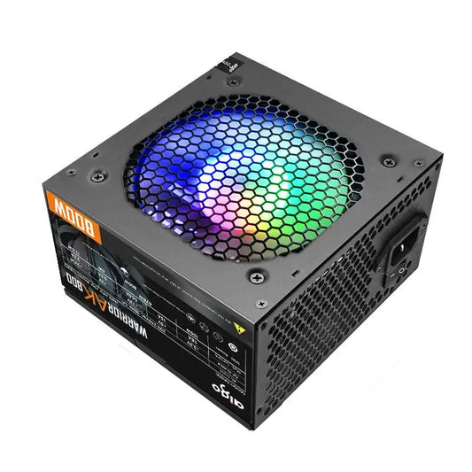 Aigo AK PC PSU Alimentation 500W 600W 700W 800W 1000W Gaming 120mm RGB Fan 220V ATX