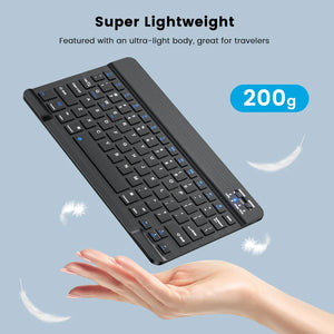 Mini clavier de jeu sans fil Bluetooth, ordinateur portable, tablette, téléphone, iPad, Android, iOS, Windows