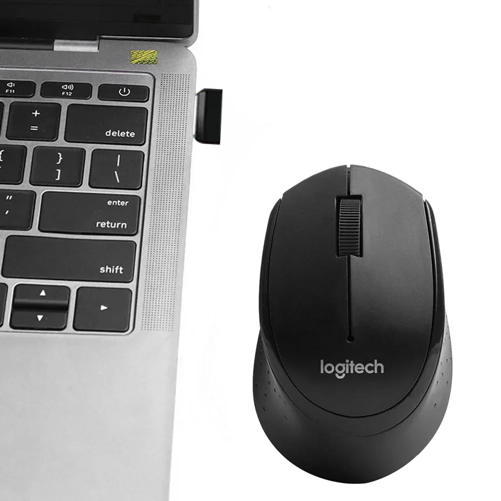 Souris sans fil Logitech M330 Souris silencieuse 1000 DPI Souris optique 2,4 GHz avec récepteur USB Souris utilisant PC