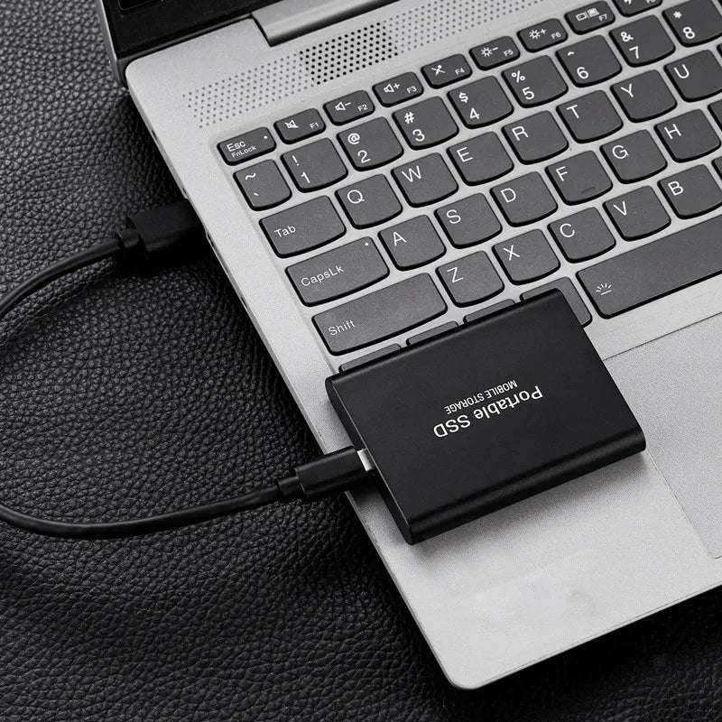 Disque Dur Externe Ultra Fin 128T, USB 3.0, Adapté pour PC,Mac, Jeu, Ordinateur Portable